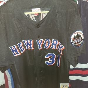 New York Mets Mitchell And Ness Mike Piazza Jersey